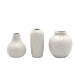 Mini vaasjes Meike set van 3 - Leeff