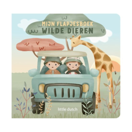Mijn flapjesboek Wilde dieren - Little Dutch