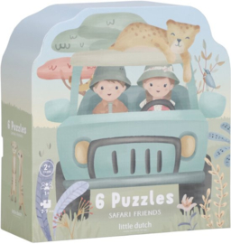 Little Dutch safari 6 puzzels