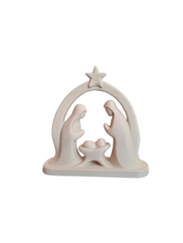 3D kersttafereel