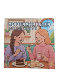 Cozy & cute kleurboek - Meidenmomenten