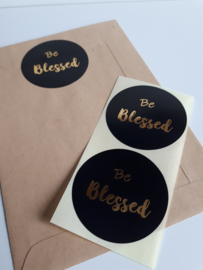 Sluitsticker - 'Be Blessed'