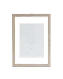 Leeff Photo Frame Philou A4 - Every day is a day you've never seen before