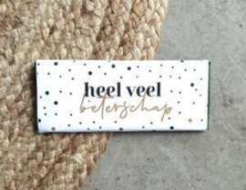 Reep chocola - Heel veel beterschap