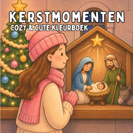 Kerstmomenten Cozy & Cute kleurboek