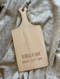 Borrelplank van de liefste papa
