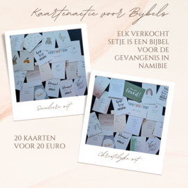 20 voor 20 euro kaartensetje