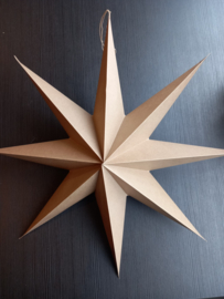 Broste kerstster naturel L