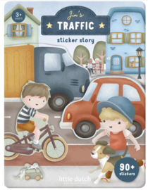 Sticker story - Jim's traffic