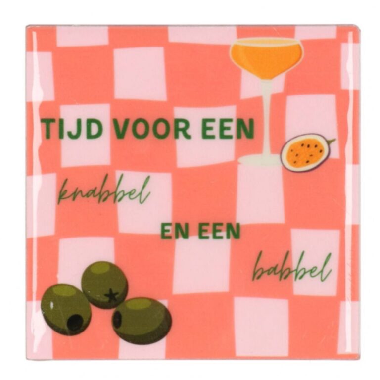 Tegel - Tijd voor een knabbel & babbel
