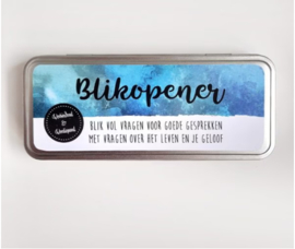 Blikopener - Blik vol vragen - Het leven en je geloof