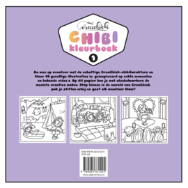 Chibi kleurboek  Creachick