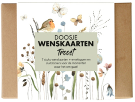 Doosje wenskaarten - Troost