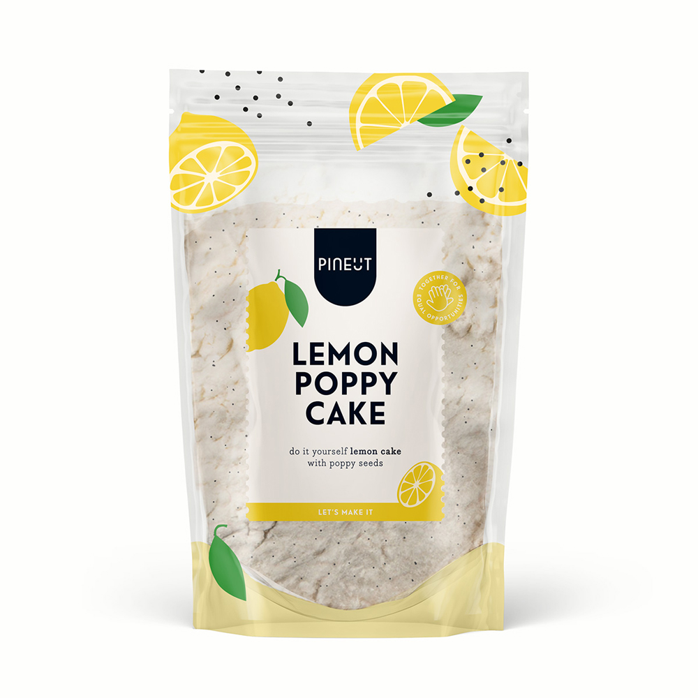 Cake Pouchbag Lemon Poppy Cake