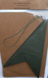 Broste Kerstster groen L