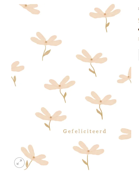 Gefeliciteerd - wit- 37