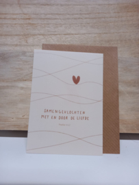 Minikaart - Samengevlochten met en door liefde - Dagelijkse Broodkruimels