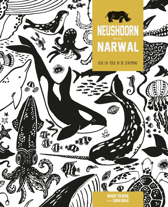 Neushoorn en narwal
