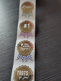 Sluitsticker - medaille