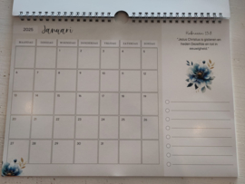 Kalender 2025 - Met bijbelteksten uit de HSV