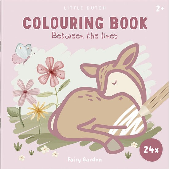 Kleurboek - Fairy garden