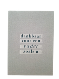 kaart Dankbaar voor een vader als u