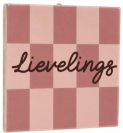 Tegel - Lievelings