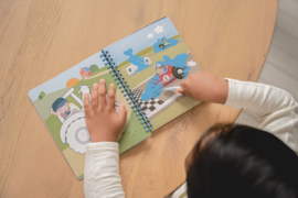 Little Dutch kras- en tekenboek Scratch and Sketch Jim & Friends