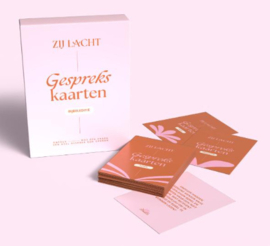 Gesprekskaarten - Zij lacht - Bijbel editie