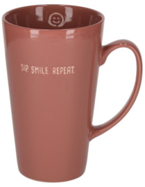 XL Mok terra Sip. Smile. Repeat.