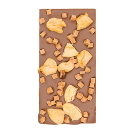 Chocolade reep melk - Appel/Karamel
