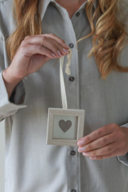 Mini fotolijstje - Hart