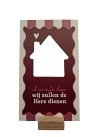 Forex kaart met houder - huisje