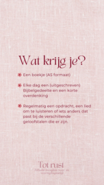 Kom tot rust - Villavie- 40 dagentijd