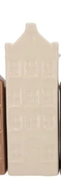 Huisje vaasje creme