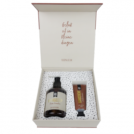 Luxe cadeauset - Geluk zit in kleine dingen