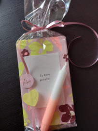 Giftset kaart en kaars