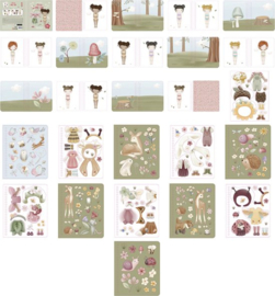 Sticker en aankleedboek Fairy Garden