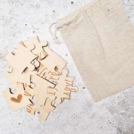 Puzzel aankondiging zwangerschap - Jullie worden opa en oma