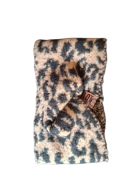 Haarband pip leopard taupe