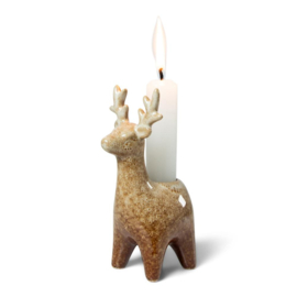 JENS Living Rendier Kandelaar Bruin