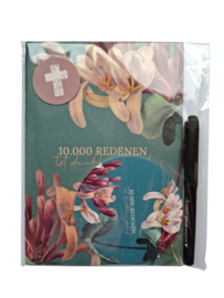 Setje - Dankschrift, pen, onderzetter