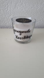 Geurkaars met tekst