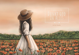 Stakalender - Dankt God in alles - Art by Claudia