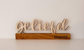 Woordenstandaard 'Geliefd"