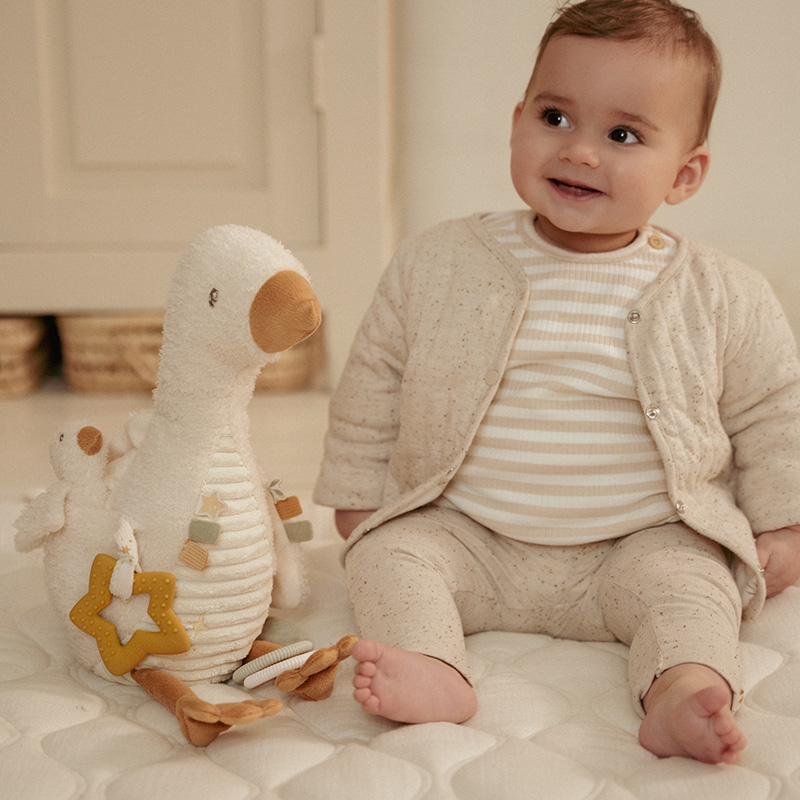 Activiteitenknuffel Little Goose