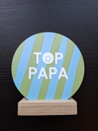 Minicirkel Top papa in blokje