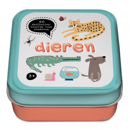 50 spelletjes kaarten voor kinderen - Dieren