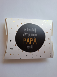 Gondeldoosje met chocolade marshmellows