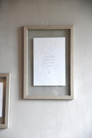 Leeff Photo Frame Philou A4 - Every day is a day you've never seen before